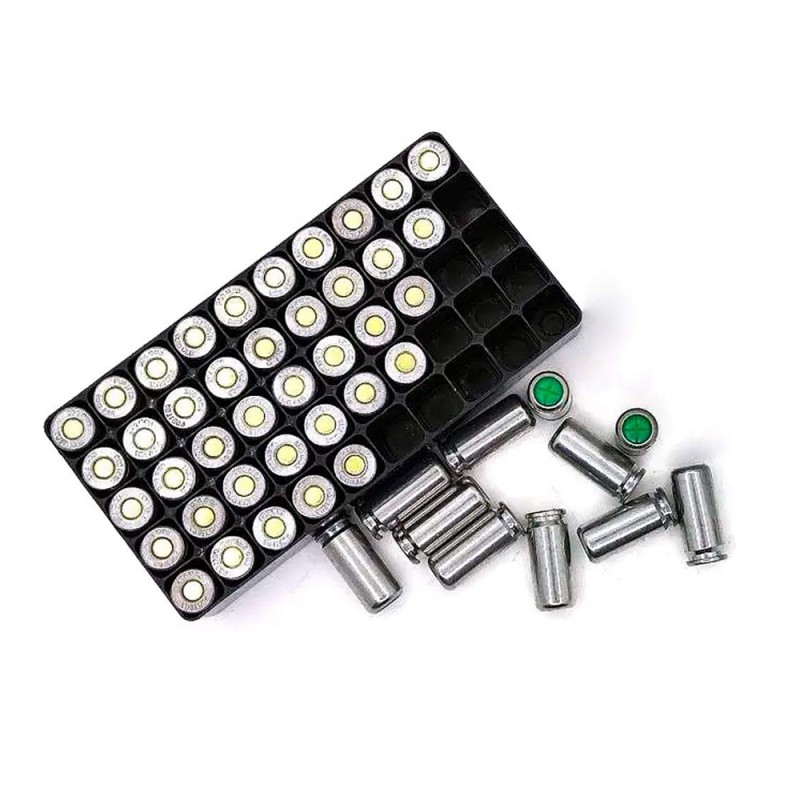 Патроны холостые MaxxTech Zinc Plated 9 мм 50 шт (для пистолетов)
