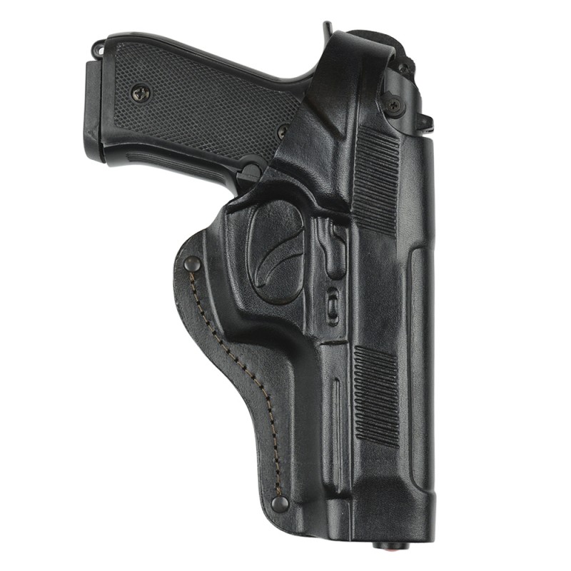 Кобура поясная для Beretta 92 формованная кожаная
