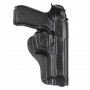 Кобура поясная для Beretta 92 формованная кожаная