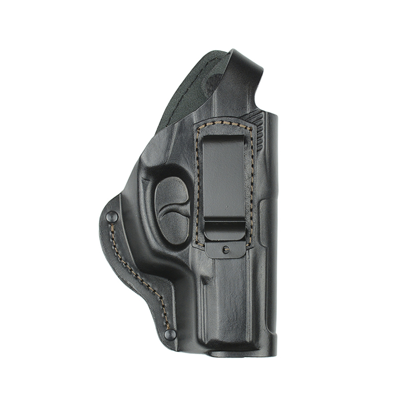 Кобура поясная для Crosman C11 формованная с клипсой кожаная