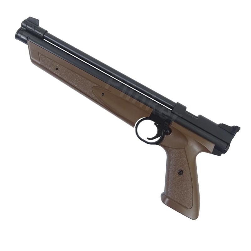 Пистолет пневматический Crosman American Classic (коричневый)