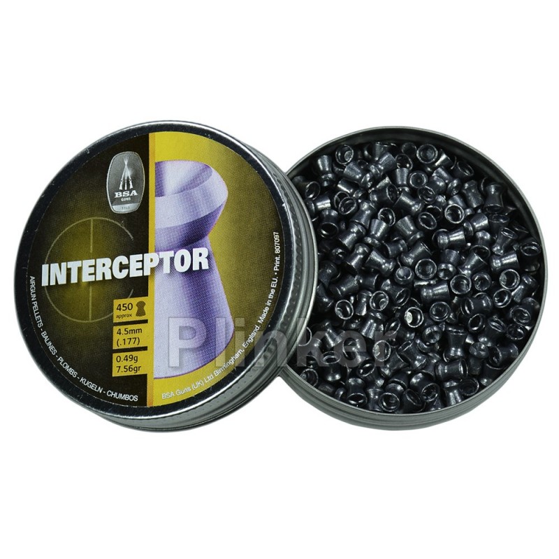 Пули BSA Interceptor 0,49 гр (450 шт)
