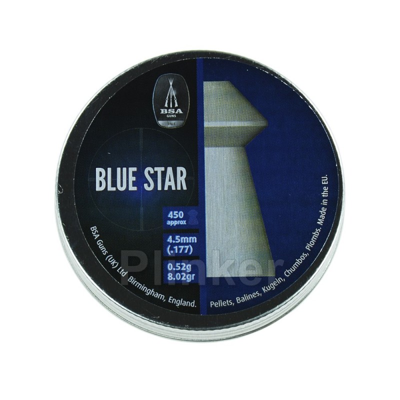 Пули BSA Blue Star 0,52 гр (450 шт)
