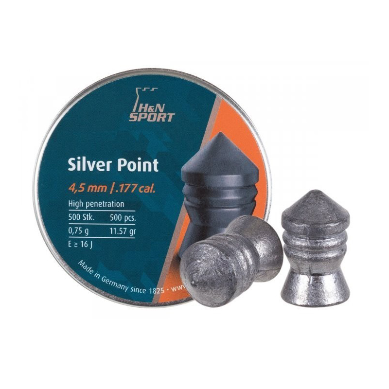 Пули H&N Silver Point 4,50 мм 0,75 г 500 шт