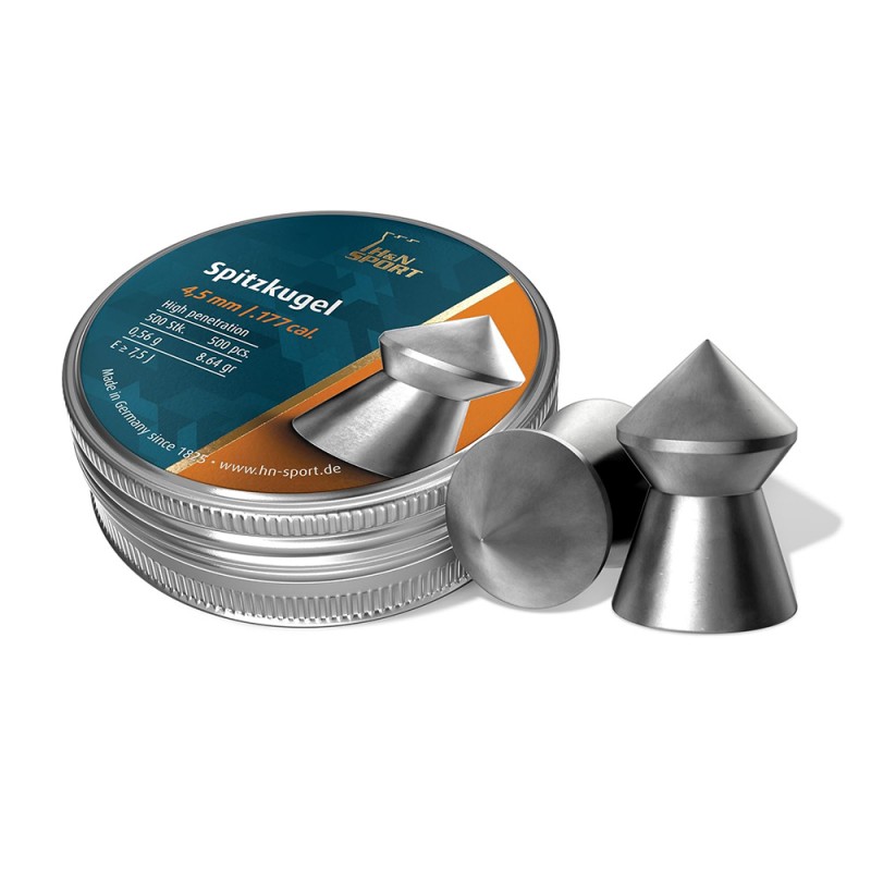 Пули H&N Spitzkugel 4,50 мм 0,56 г 500 шт