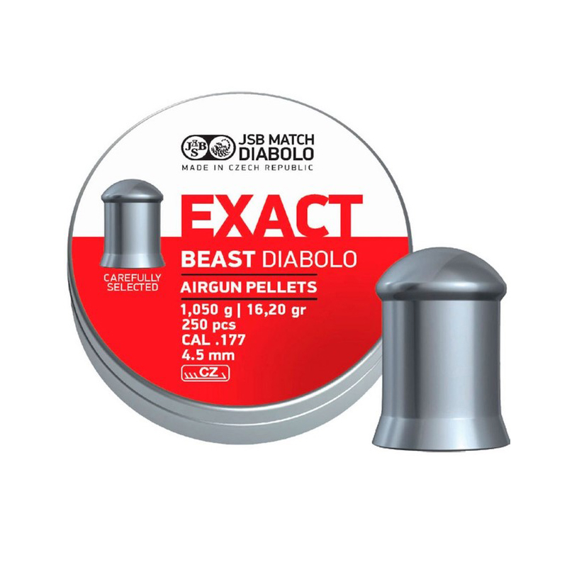 Пули JSB Exact Beast 4,52 мм 1,05 г 250 шт