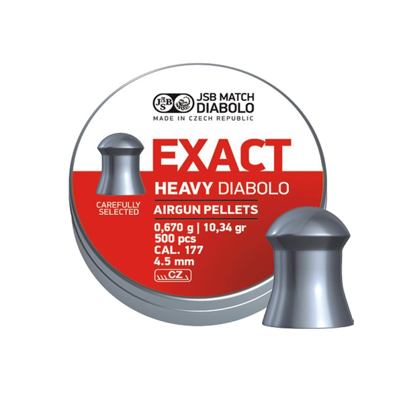 Пули JSB Exact Heavy 4,52 мм 0,67 г 500 шт