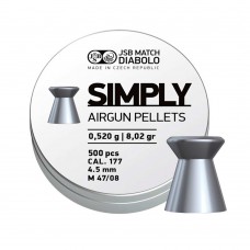 Пули JSB Simply 4,50 мм 0,52 г 500 шт