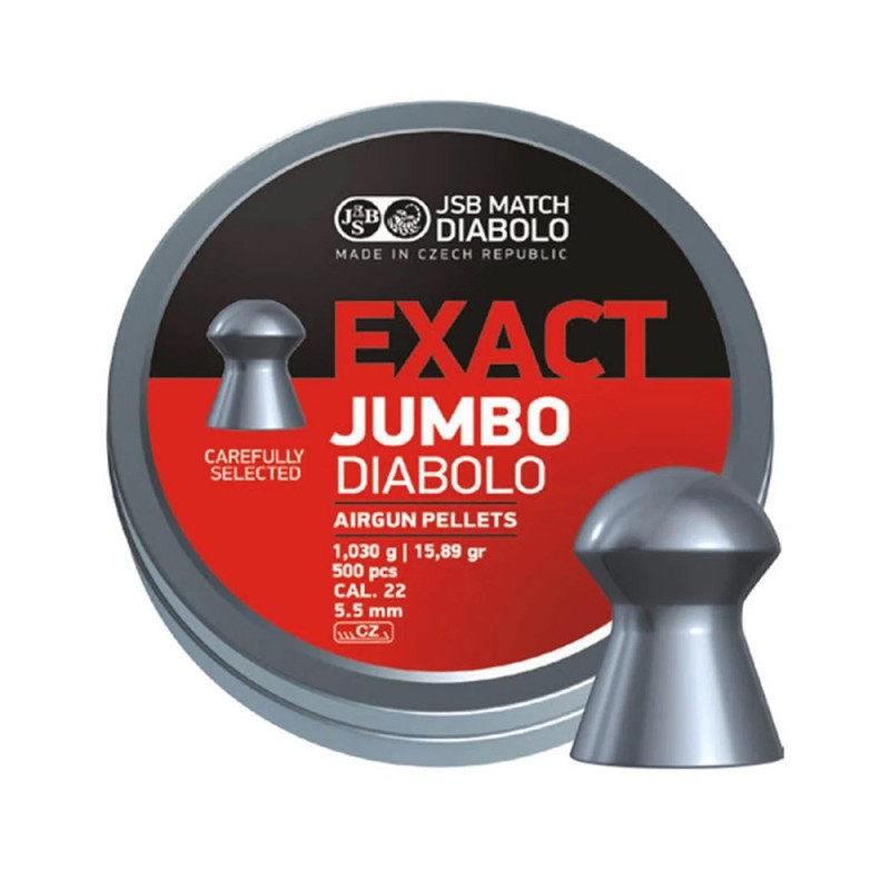 Пули JSB Exact Jumbo 5,50 мм 1,03 г 500 шт