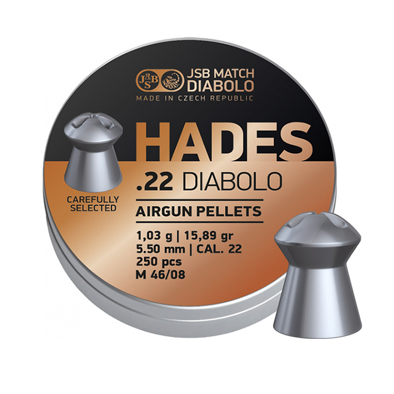 Пули JSB Hades 5,50 мм 1,03 г 250 шт