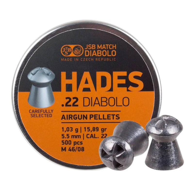 Пули JSB Hades 5,50 мм 1,03 г 500 шт