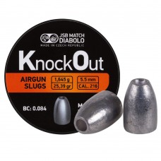 Пули JSB KnockOut Slugs 5,49 мм 1,645 г 200 шт