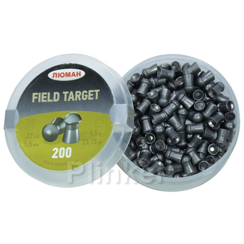 Пули Люман Field Target 5,5 мм 1,5 гр (200 шт)