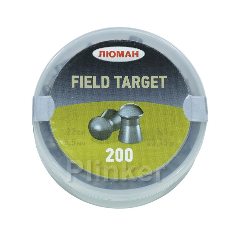 Пули Люман Field Target 5,5 мм 1,5 гр (200 шт)