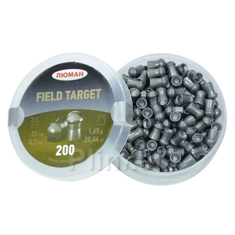 Пули Люман Field Target 5,5 мм 1,65 гр (200 шт)