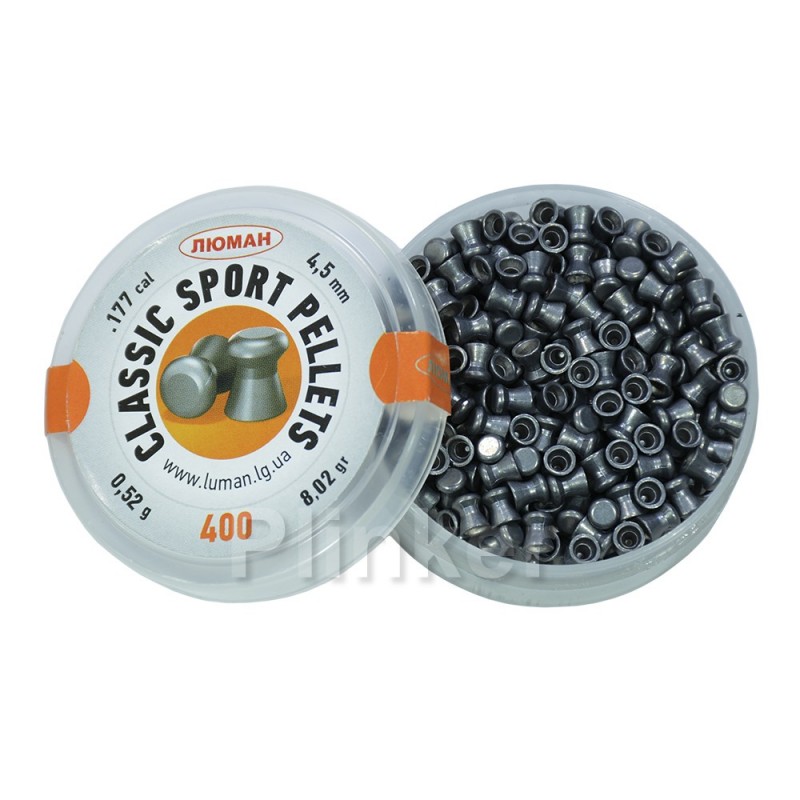 Пули Люман Classic Sport Pellets 0,52 гр (400 шт)