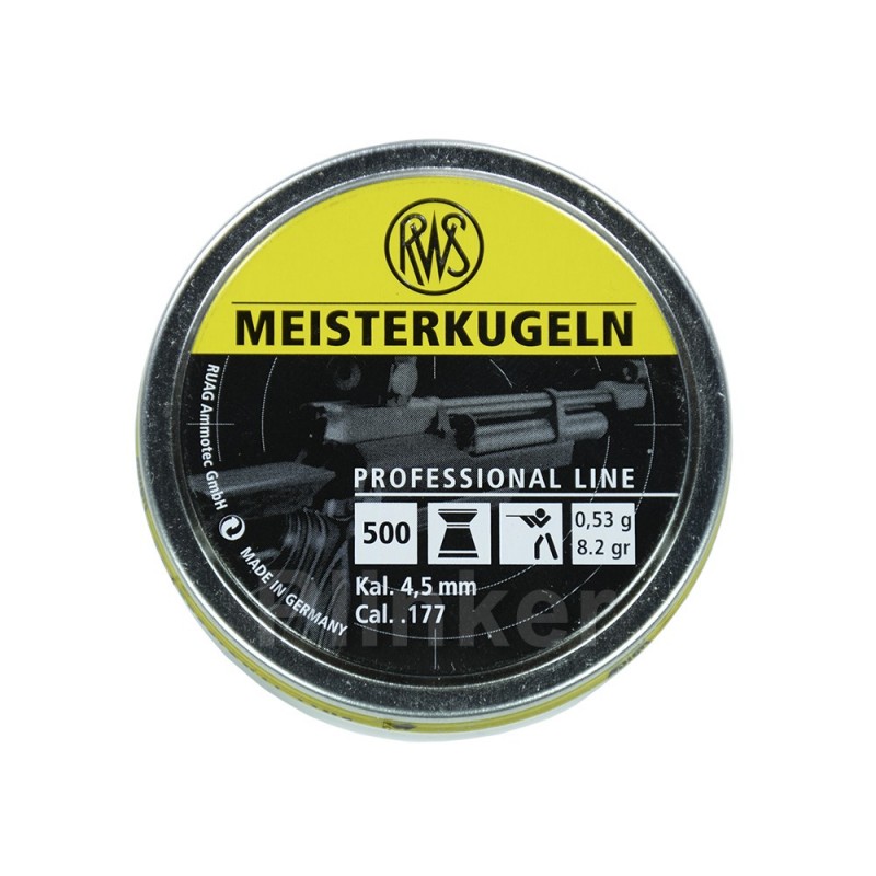 Пули RWS Meisterkugeln 0,53 гр (500 шт)