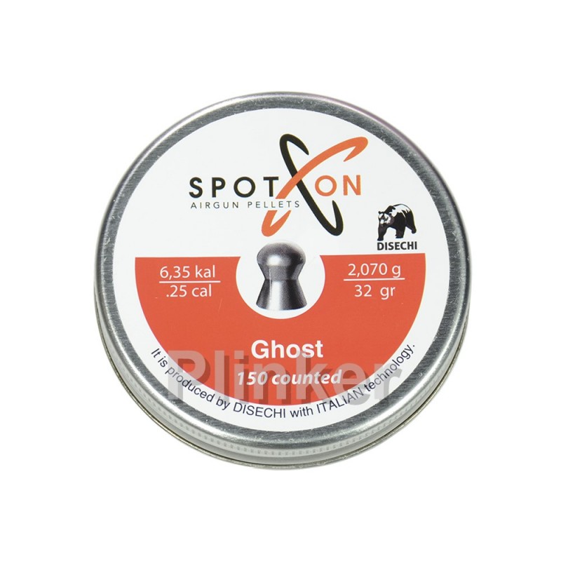 Пули Spoton Ghost 6,35 мм 2,07 гр (150 шт)