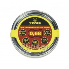 Пули Winner круглоголовые 0,68 гр (300 шт)