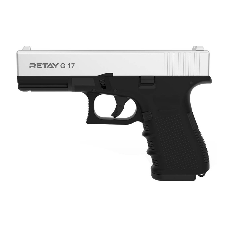 Шумовой пистолет Retay G17 chrome