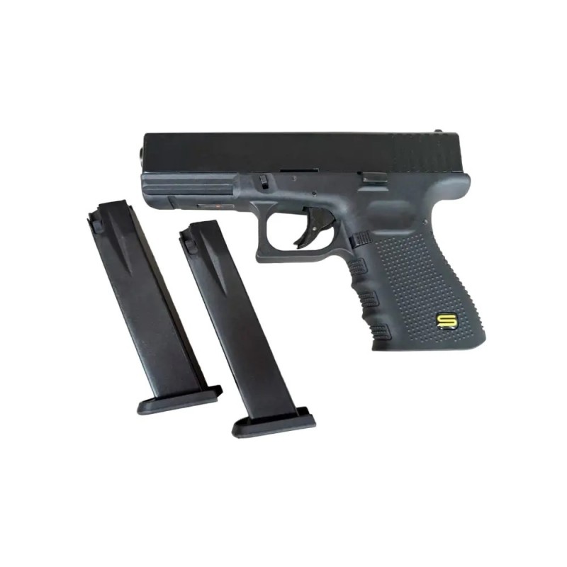 Шумовой пистолет SUR G17 (ANSAR BRT) Black